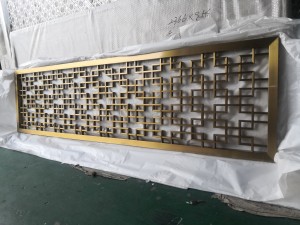 grade 304 Decorative building materials living room partition screen steel sheet