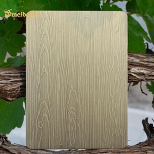304 Antique Bronze Finished Stainless Steel Sheet Thickness 0.3mm-3.0mm