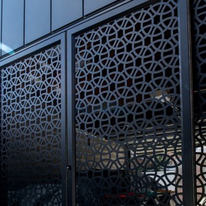 2021 New Design Aluminum Material interior Outdoor Decorative Partition Room Divider Partition