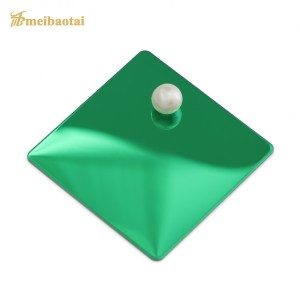 0.65mm 4*8ft Blue/Purple/Green Color Mirror Stainless Steel Sheet