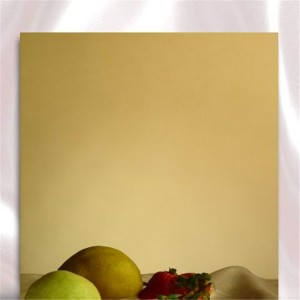 mirror copper gold color sheet wall panel