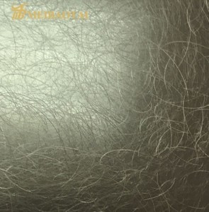وائبريشن آرائشي ڌاتو لگزري پليٽ چار فوٽ 0.75mm 304 اسٽينلیس سٹیل شيٽ