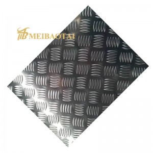 Chequered Plate 304 Stainless Steel Sheet for Construction