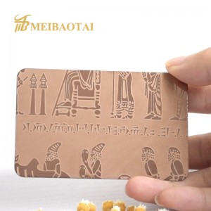 custom etching  mirror color pvd color coating stainless steel sheet decorative plate