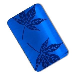 stainless steel etched decorative wall panel