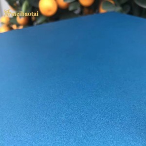 Bead Blasted Sandblast Four Feet 201 Stainless Steel Sheet