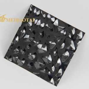 stamp black mirror  chemical  coating  stainless steel sheet