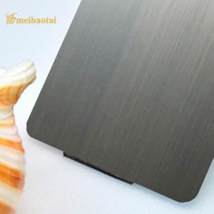 Hot Sale Hl Finish Stainless Steel Sheet for Decorative Wall Panel
