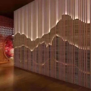 screen/room divider/partition stainless steel  decorative hotel/living room/office
