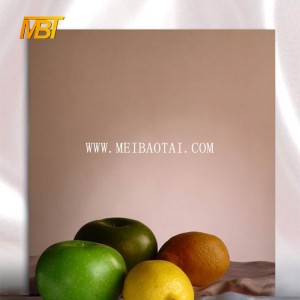 4×8 stainless steel sheet mirror bronze PVD coating