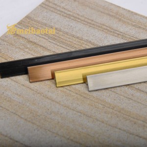 MIRROR POLISH STAINLESS STEEL TRIM TILE STAINLESS STEEL TILE EDGING STRIP SS EDGE TRIM FOR CORNER WALL FLOOR DECORATION
