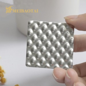 Export Decorative 3D Wall Panels Stamped Stainless Steel Sheet