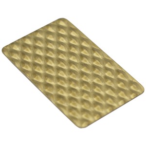 grade 201/304 emboss finish gold colored stainless steel plate for decorative wall