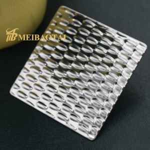 Stamped Stainless Steel Sheet for Decorative Ceiling Panel