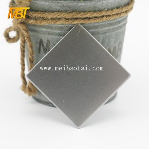 grey sandblasting inox