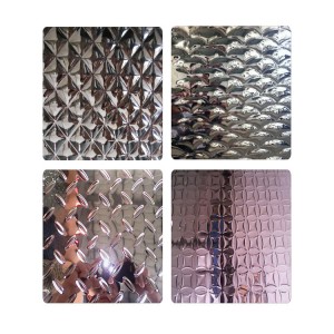 3d Stamped finish 304 sheets