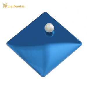 0.65mm 4*8ft Blue/Purple/Green Color Mirror Stainless Steel Sheet