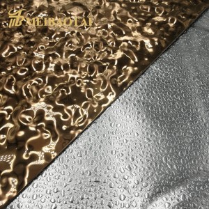 4*8 Feet Mirror Stamped Polished Stainless Steel Sheet for Decoration