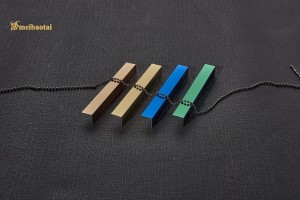 Gold/Rose gold/Green/Blue/Silver/Black  Mirror /Hairline Stainless steel U V L Shape  decoration  corner tile trim