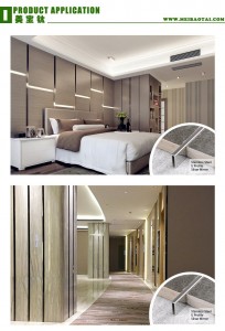 U Tile Trim Decorative Trim for Counter Decoration