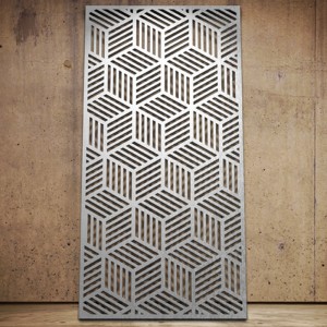 8mm Aluminum Material Laser Cutting Design Decoration Outdoor Indoor Partition Divided