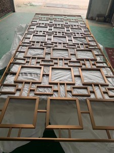 Laser Cutting Home Living Metal Screen Room Divider