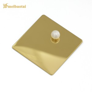 Popular PVD Plating Gold Silver Rose Pink Stainless Steel Metal Sheet Mirror 8K Plate