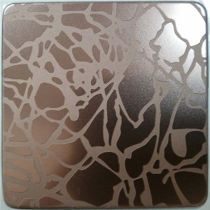 gold sandblasted inox