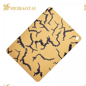 Etched Plating 4*8 Feet Decorative Stainless Steel Sheet Elevator Stainless Steel Decorative Sheet