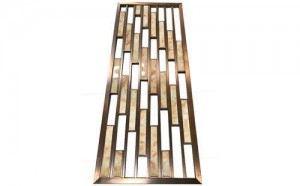 Factory Manufature Customized Decorative Stainless Steel Room Divider for Exhibition Hall