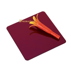 High Quality Stainless Steel Color Sheet for Decoration Material