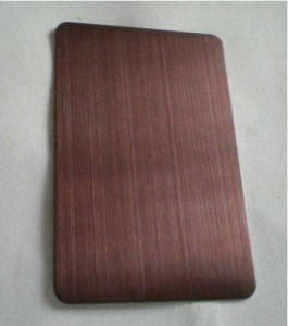 High Quality 201 304  Stainless Steel Hairline Sheet for Decoration Material
