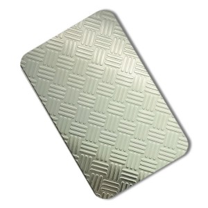 fabrication embossed steel sheet