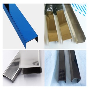 stainless steel decorative u channel decorative sheet metal panels