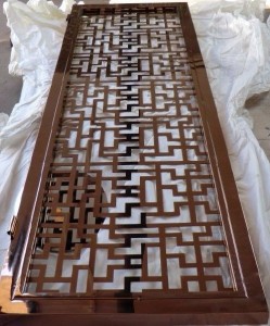 Hotel Decorative Wall Art Metal Home Decor Room Divider