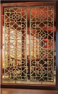 Grade 304 Stainless Steel Decorative Room Screen Divider