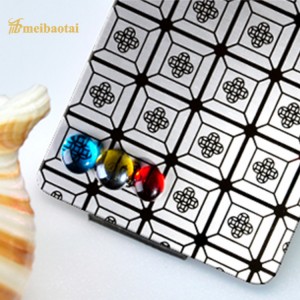 Anti-Finger Print Coating Etch Stainless Steel Sheet Elevator Stainless Steel Decorative Sheet