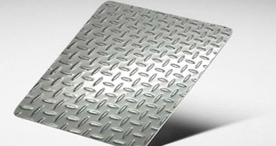 checkered stainless steel plate