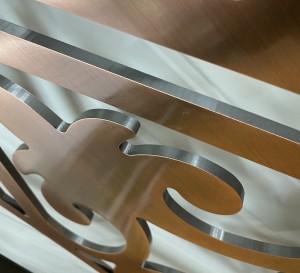Gold Stainless Steel Room Divider for Hall