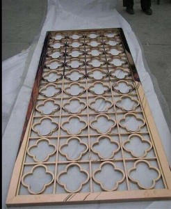 Decorative Interior Partition Folding Screen Living Room Divider
