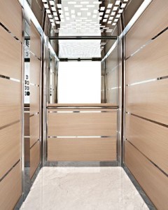 Passenger Elevator Commerical Elevator with Mirror Stainless Steel
