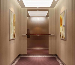 Passenger Elevator with Mirror Etched Stainless Steel