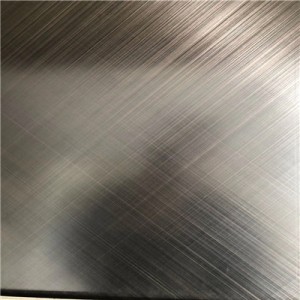 Foshan Vibration ڪارو سائو Bronze گريڊ 304 Stainless اسٽيل شيٽ