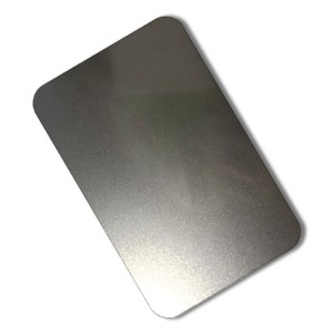 inox sabbiato argento