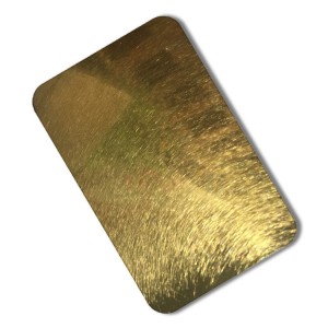 blue color stainless vibration decorative sheet