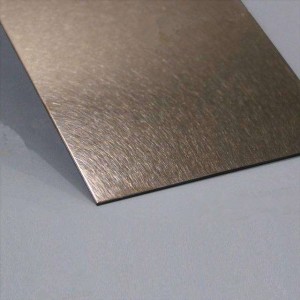PVD Color Vibration Finish Stainless Steel Sheet Plate for Kitchen Equipment Surface Decoration