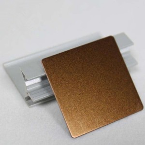Sandblast Stainless Steel Panel PVD Color Stainless Steel Sheet