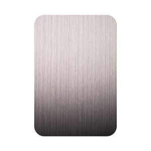 PVD Rose Golden Black Hairline Brush NO4 Plate 1219x2438mm 0.65mm Grade 201 Stainless Steel Plate Decorative Luxury Wall Plate for Hotel Elevator Lift Plate