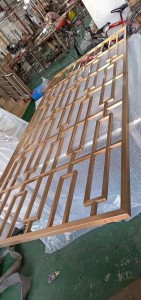 decorative stainless steel partition