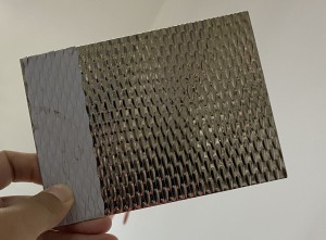 Hot Sale 5WL Design Decoration Sheet 0.65mm Thickness Four Feet Grade 430 BA Stainless Steel Sheet